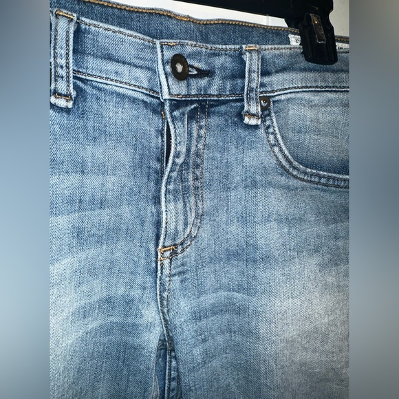 Rag & Bone Dre Capri Distressed+Raw Hem Jeans - Picture 7 of 14